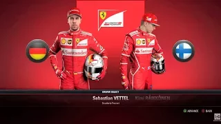 F1 2017 All Cars, Teams & Drivers List HD