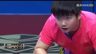 Sun Yingsha vs Wang Manyu | 2020 Marvellous 12