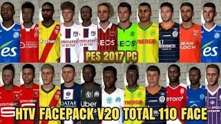 PES 2017 FACEPACK V20 | TOTAL 110 FACE re Pack