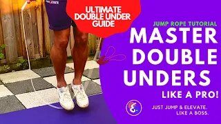 JUMP ROPE DOUBLE UNDER TUTORIAL - HOW TO DO CONSECUTIVE DOUBLE UNDERS LIKE A PRO!