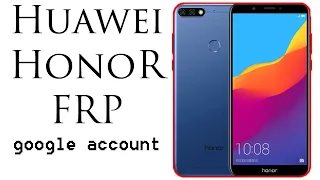 Honor 7C FRP honor AUM-L41 FRP google account frp bypass. Honor 7C google accountga o'chirish.