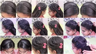 New Hairstyle Tutorial | Master Easy and Simple Hairstyles for College Girls | 4 Different Hairstyle