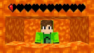 CADRES TEM 0,5 CORAÇÃO NO MINECRAFT