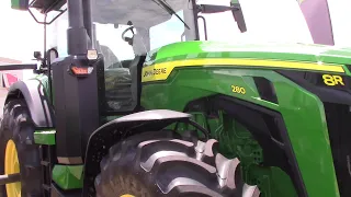 John Deere 8R and Fendt 1050 and Fendt Ideal 8