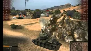 worldoftanks Т-34-85 тащит бой