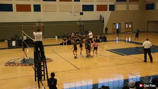 🏐 Varsity Eastwood vs Pebble Hills Volleyball Game Fall 2022