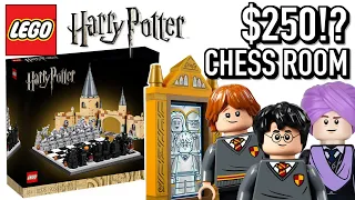 LEGO Harry Potter Chess Room Hogwarts Expansion for $250!? - Summer 2021 Set