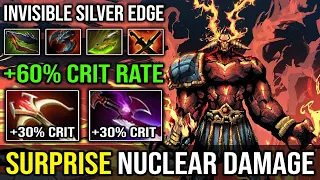 SURPRISE NUCLEAR HIT +60% Crit Rate Invisible Silver Edge Daedalus Sven EPIC Insane Cleave God DotA