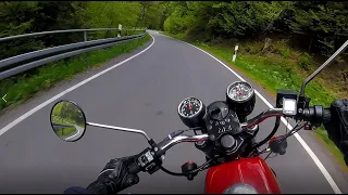 Beautiful roads on MZ 250 | Pure sound of MZ ETZ 250