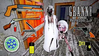 How To Kill Spider Mom In Granny Latest Version 1.9 | Slendrina's Mom Vs Unlimited Weapons