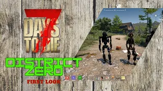 District Zero- First Look  A sci-fi 7 days to die overhaul