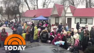 UN Says Ukrainian Refugee Crisis Growing 'Exponentially' By The Day
