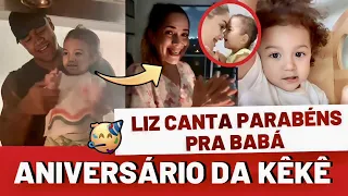 LIZ IMPROTA CANTA PARABÉNS PARA SUA BABÁ 🎉😍