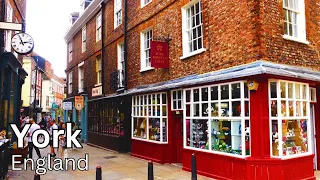 🇬🇧 York: A 4k Walking Tour Of This Must-see English City
