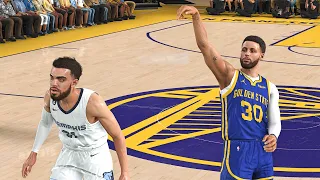 GRIZZLIES vs WARRIORS | INSANE REALISM! NBA 2K23 Realistic Gameplay