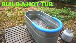 Propane Hot Tub Diy - 100 Gallons of Bliss