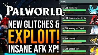 Palworld - 5 GLITCHES! AFK XP & Merchant Glitch
