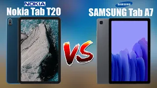 NOKIA Tab T20 VS SAMSUNG Tab A7 || Full Comparison