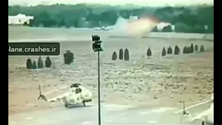 2019 Saha Airlines Boeing 707 crash footage