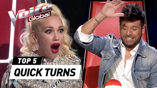 Insanely QUICK Chair Turns in The Voice 2020! 😱