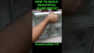 How To Build Beautiful Glass Brick? #Shorts