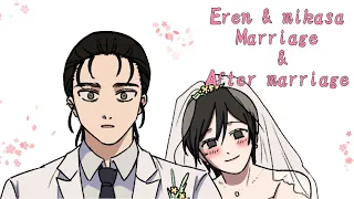 Aftet a  long wait Eren & Mikasa get married [Attack on titan] comic dub