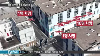 [글로벌] 프랑스 파리 언론사에 총격 테러…12명 사망 (SBS8뉴스|2015.01.08)