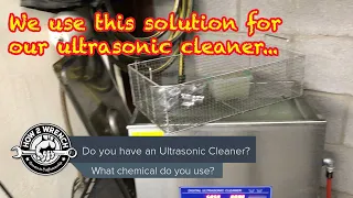 Own a Ultrasonic Cleaner? Do you use this solution in it? #ultrasonic #ultrasonicsolution
