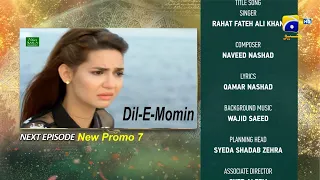 Dil-e-Momin - Episode 07 Promo Review - 27th November 2021-Dil-e-Momin - Episode 07 Teaser Review