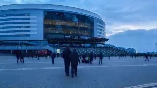 Timelapse Minsk-arena (Минск-арена)