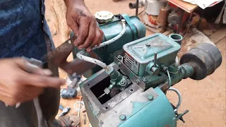 How to kirloskar TAF1 engine full servicing