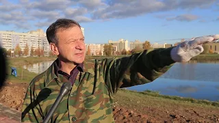 Субботник в Витебске 21 ноября 2017