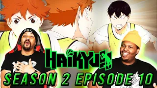 hinata and kageyamas new quick!  Haikyuu reaction Season 2 Episode 10