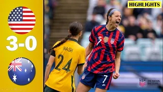 USA vs Australia 3-0 All Goals & Extended Highlights | November 27, 2021