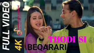 Thodi Si Beqarari | Chal Mere Bhai | Full Song | HDR+4K Resulation | Only On GAANE DEKHE ANDEKHE