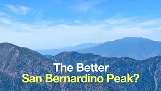 San Bernardino East Peak From Forsee Creek Trail