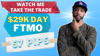 29K Day FTMO Profit | Angel Dust Strategy | Real-Time Forex Trade