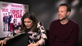 Rafe Spall And Rose Byrne Interview -- I Give It A Year | Empire Magazine