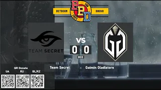 Team Secret vs. Gaimin Gladiators - BetBoom Dacha - PLAYOFF WB BO3 @4liver