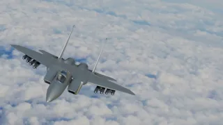 Fighter jet blender scene | Blender 3D | Animation
