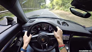 2016 Porsche 991.2 Carrera 4S (Turbo) POV Drive on Winding Roads