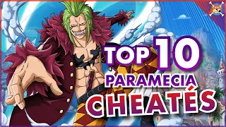 TOP 10 DES PARAMECIA CHEATÉS ( Fruit du démon ! ) - One Piece TOP