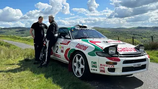 Coaching WRC LEGEND Nicky Grist in his GrpA Toyota Celica ST185!