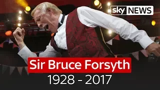 Veteran TV host Sir Bruce Forsyth dies at 89