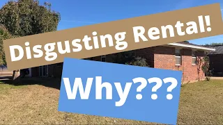 Nasty Rental Cleanout!  Tenants Destroy Another Home!