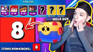 8 ITEME DIN MEGA BOX CU LEGENDARA SI MULTI BRAWLERI! Brawl Stars