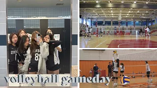 vlog | korean international student's volleyball gameday vlog 🏐// student athlete, GRWM, haikyuu irl