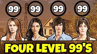 Went Up Against FOUR LEVEL 99 VICTIMS: Texas Chainsaw Massacre Game