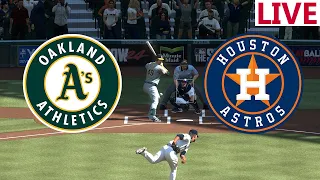 🔴LIVE 🔴Oakland Athletics VS Houston Astros/May 15/MLB LIVE/ MLB Envivo/ Mlb the show 24