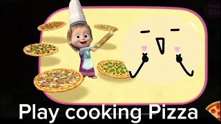 Masha and The Bear Cooking Pizza Game